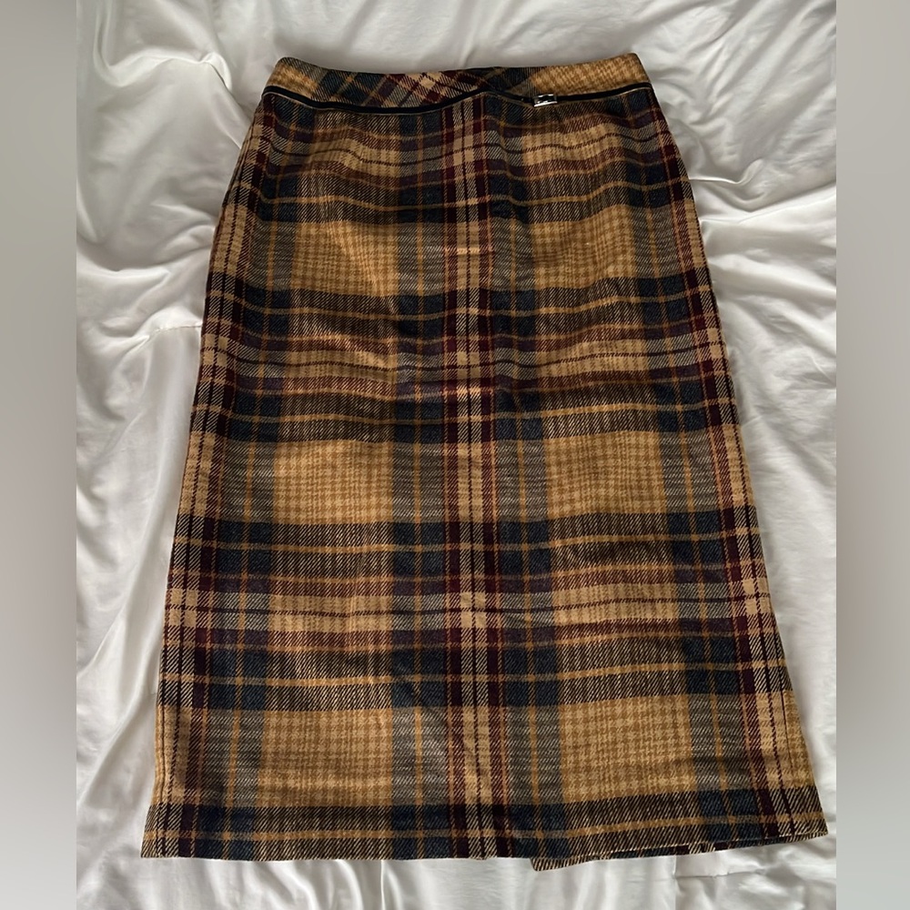 Worthington Plaid Skirt